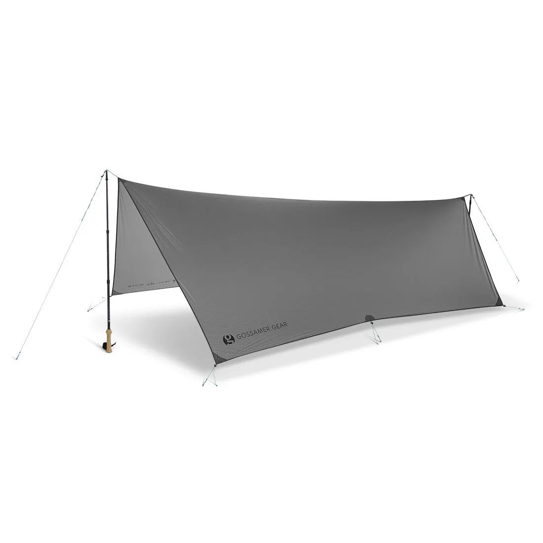 Gossamer Gear Twinn Tarp pitched